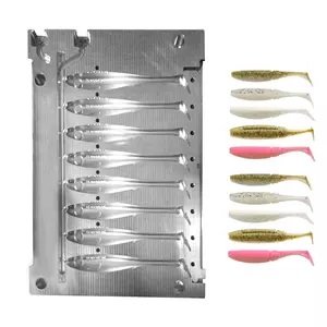 3 Aluminum fishing moulds