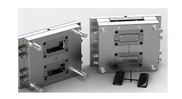 Aluminum mold for plastic injections