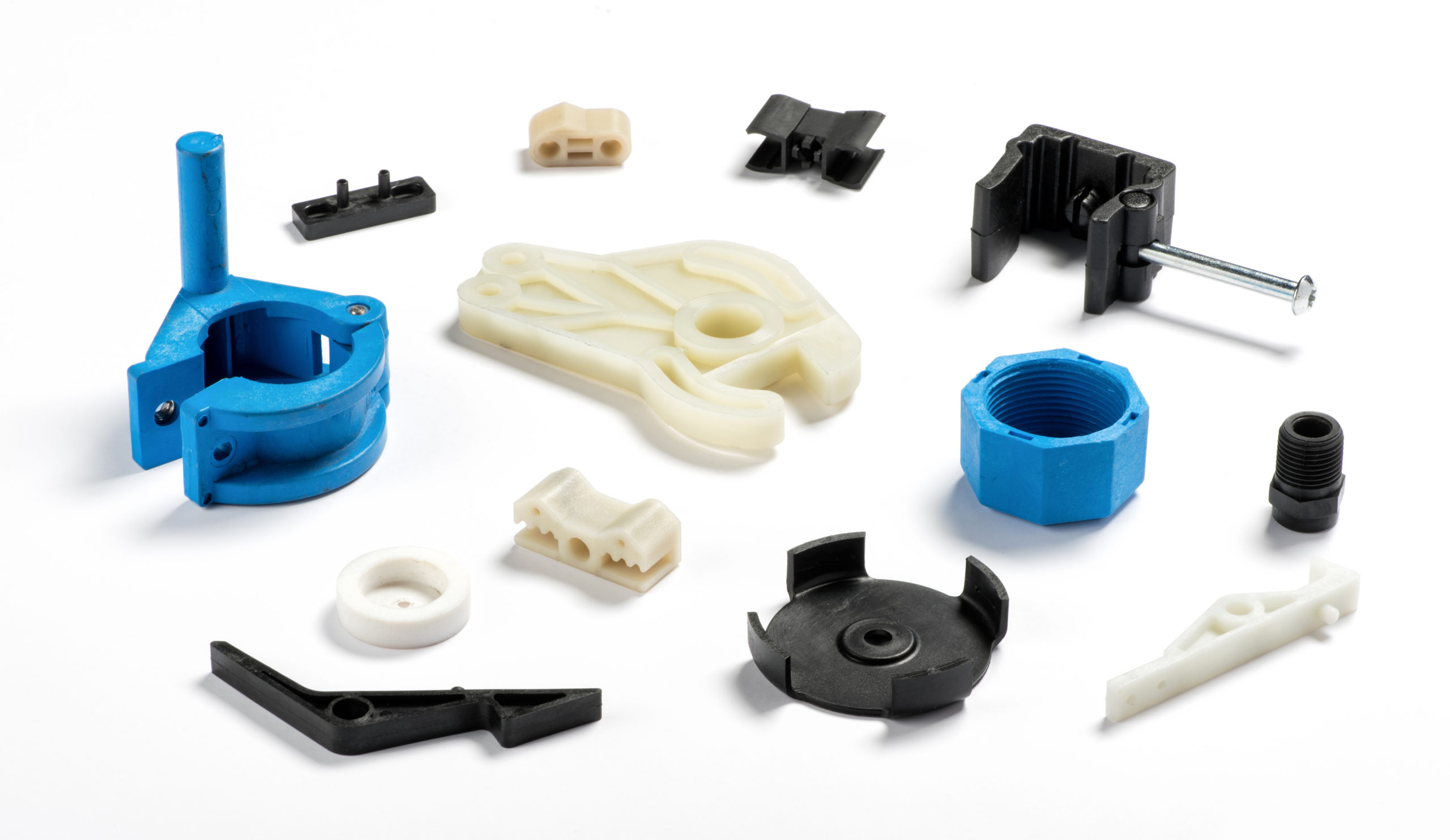Injection plastic parts