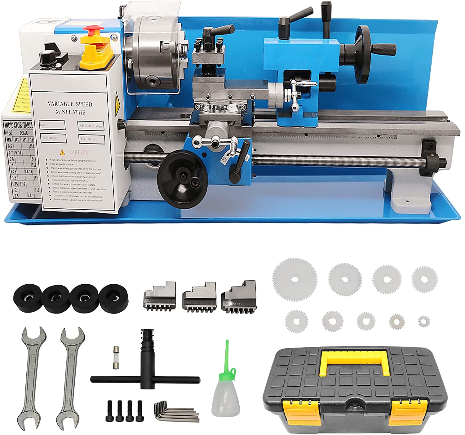  Metal turning lather machine