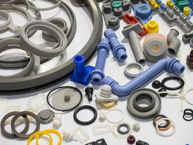 Moulded rubber parts